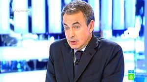 Ana Pastor va intentar entrevistar Zapatero (’El objetivo’, La Sexta).