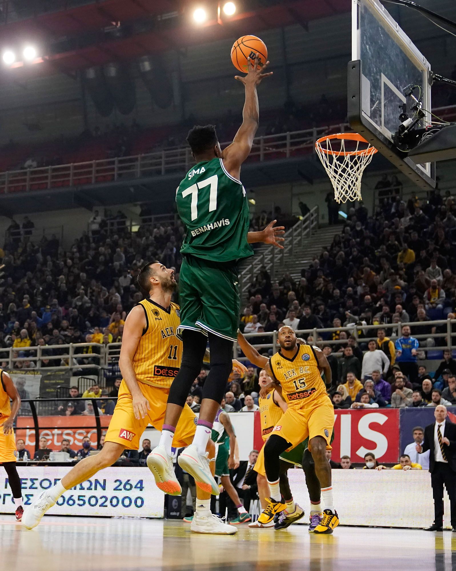 El AEK de Atenas - Unicaja, en imágenes