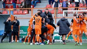 Los valencianos derrotaron al Lleida Esportiu