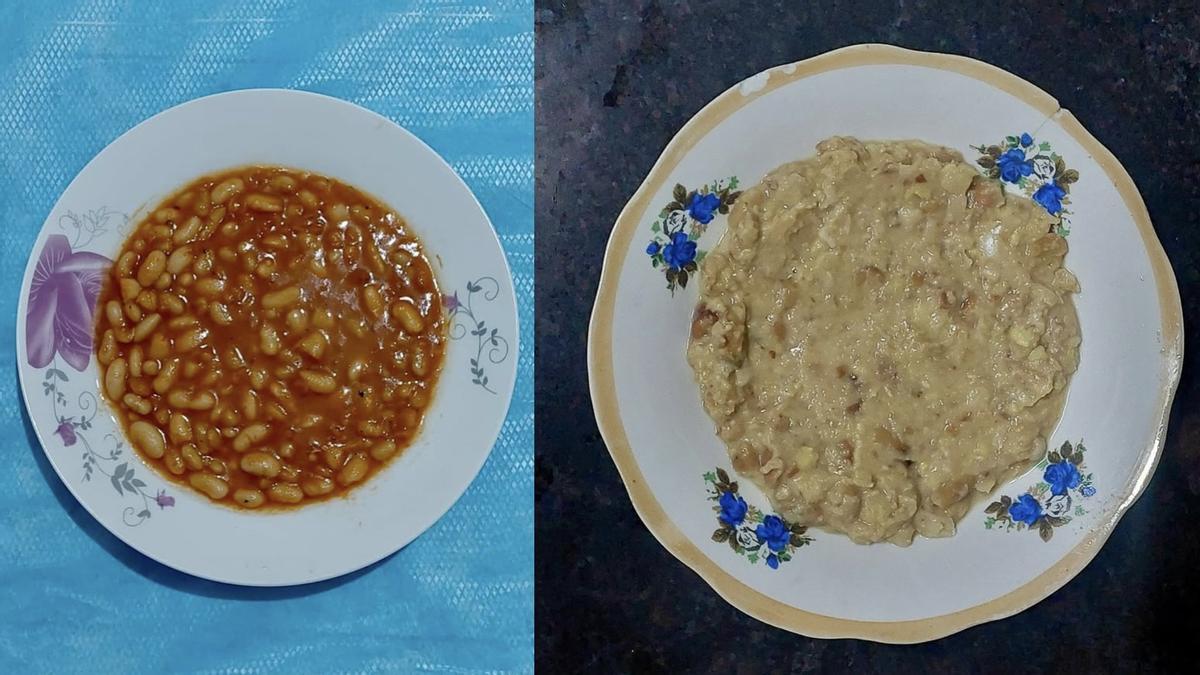 Dos de los platos que Mikel Ayestarán cuelga en su cuenta de Instagram.