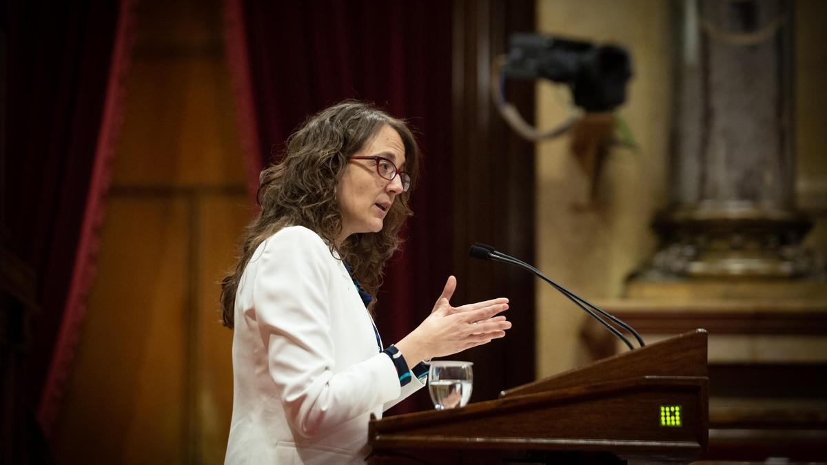 La consellera d&#039;Igualtat i Feminismes de la Generalitat, Tània Verge