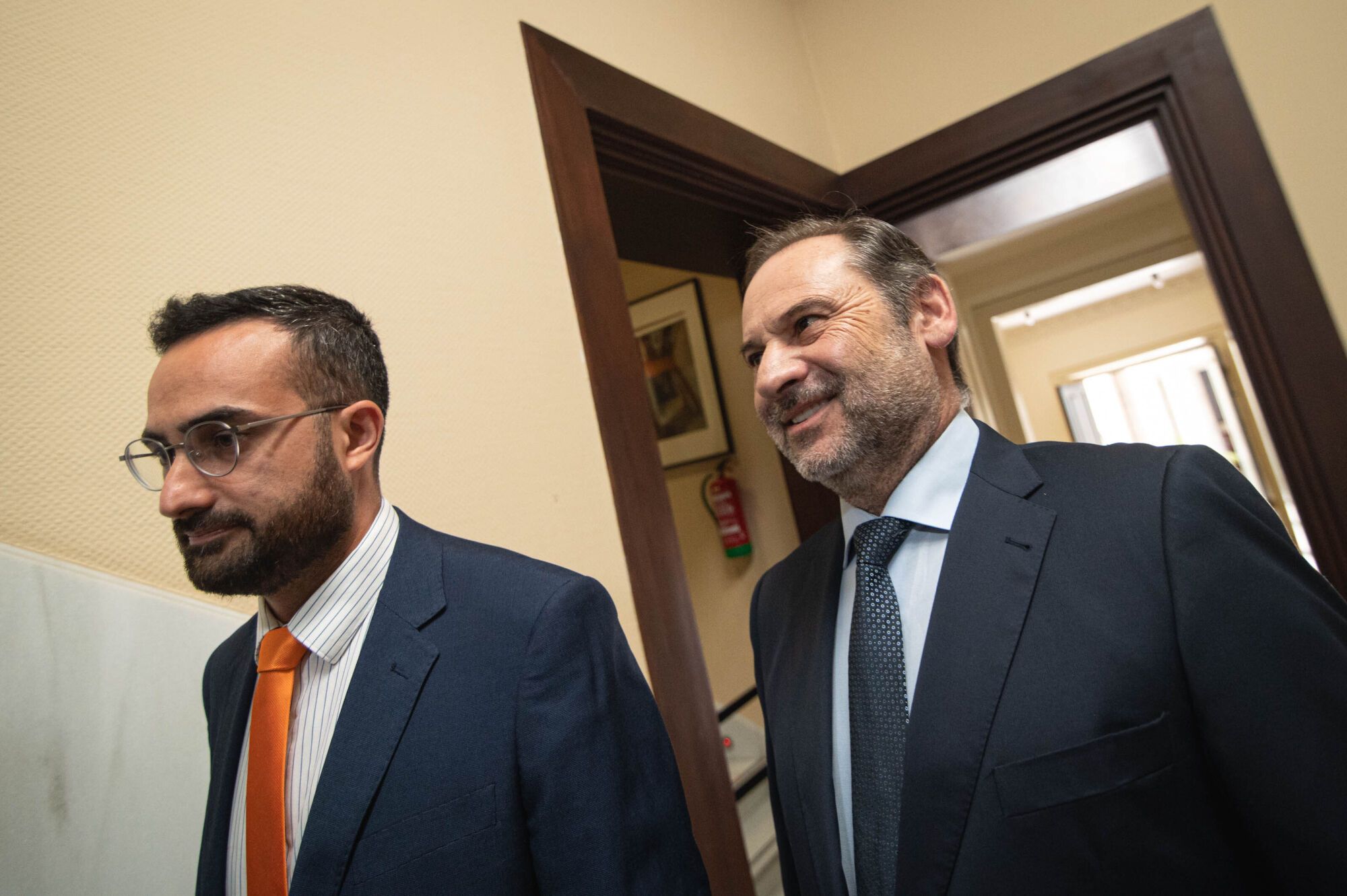 José Luis Ábalos comparece en el Parlamento de Canarias