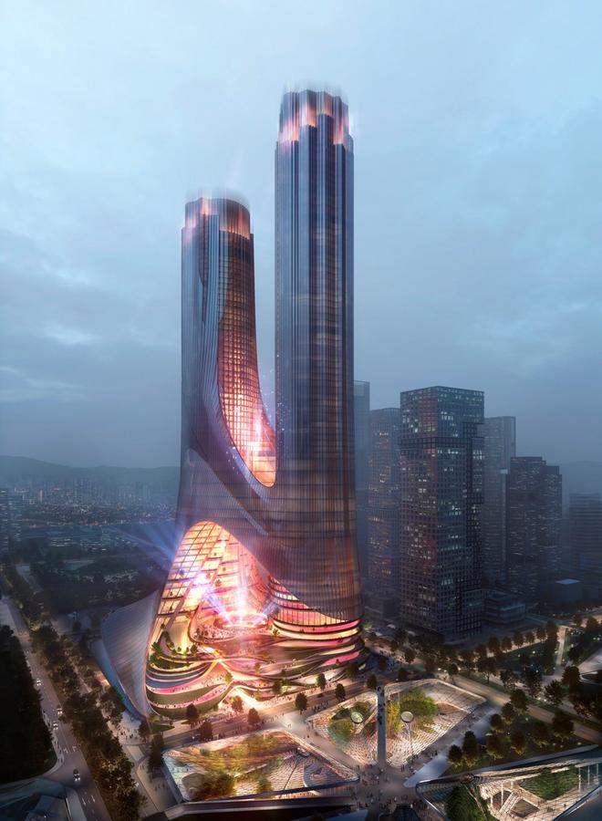 Torre C ciudad vertical Shenzhen China