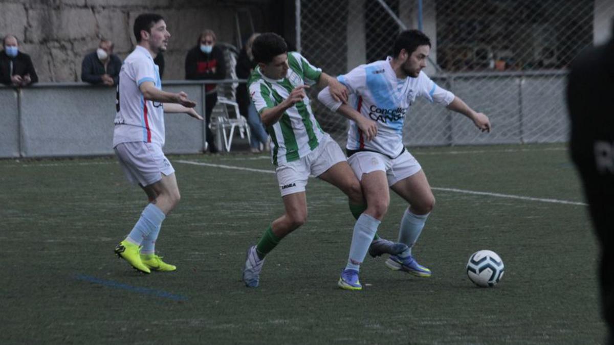 Una acción de un duelo anterior entre Cruceiro y Vilaboa. |  // S. Á.