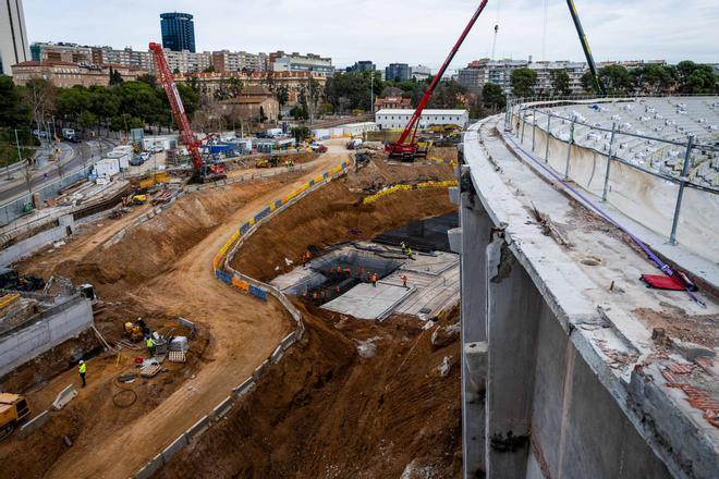 ¡Nuevas imágenes del Spotify Camp Nou! Arranca la fase de construcción