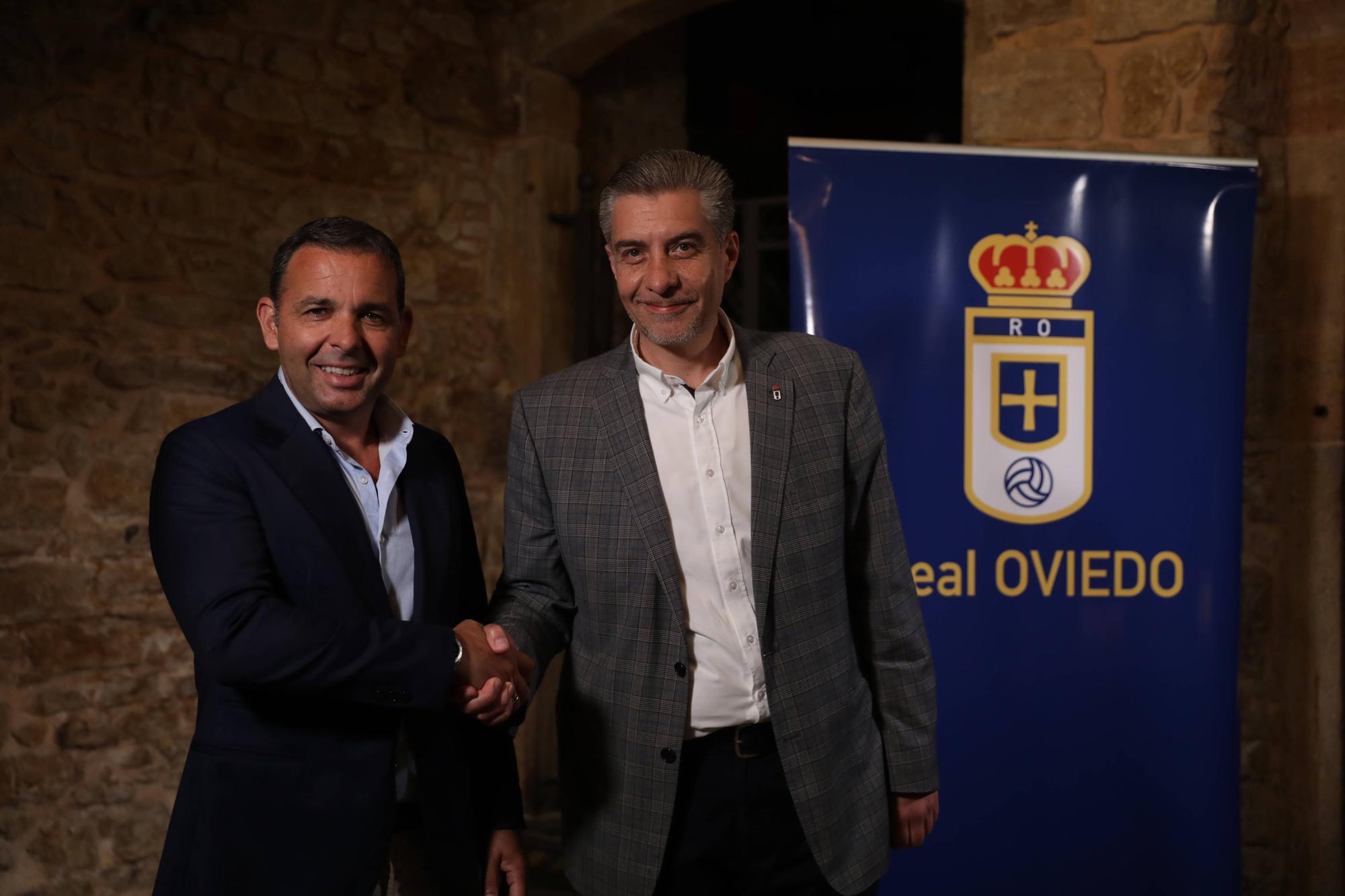 EN IMÁGENES: Presentación de Javi Calleja como entrenador del Real Oviedo