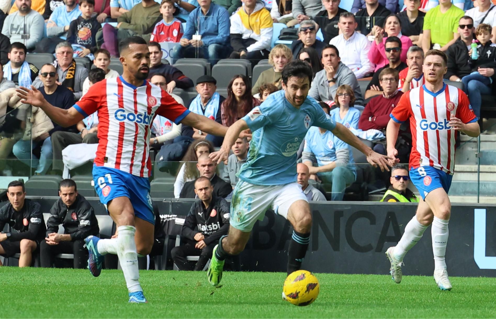 De la fiesta inicial a la decepción: las mejores imágenes del Celta-Girona