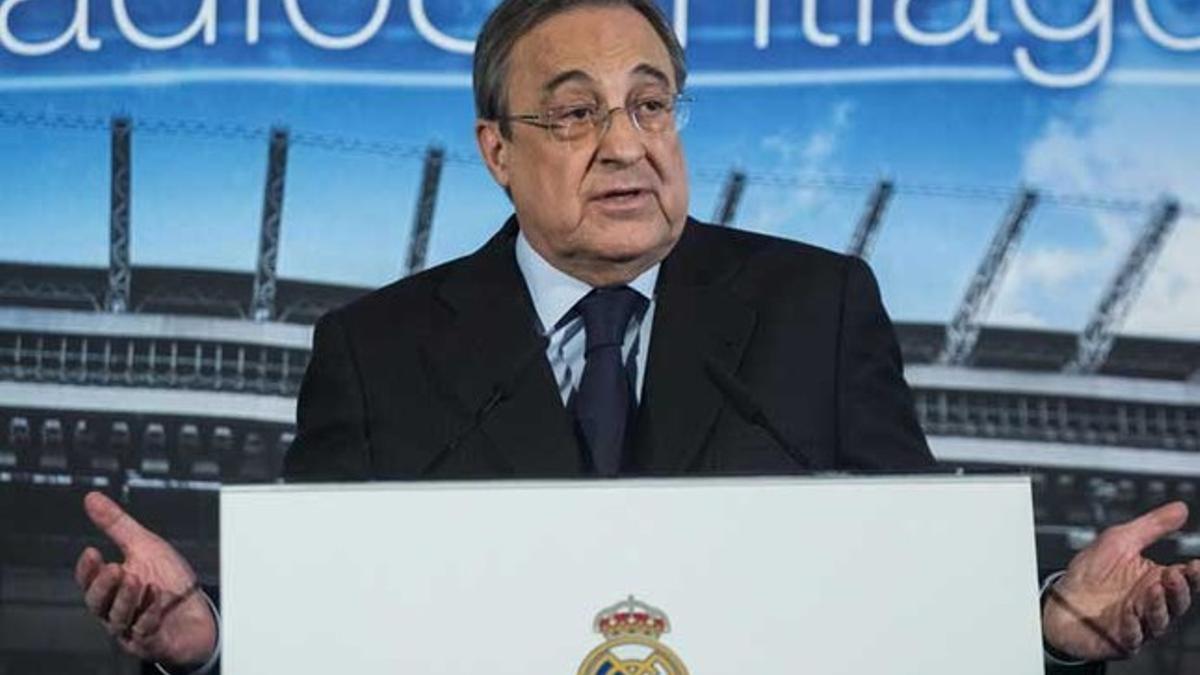 Florentino Pérez, presidente del Real Madrid, descarta la marcha de Cristiano Ronaldo o Gareth Bale