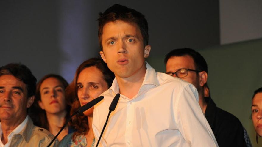 El candidato de Más Madrid, Íñigo Errejón.