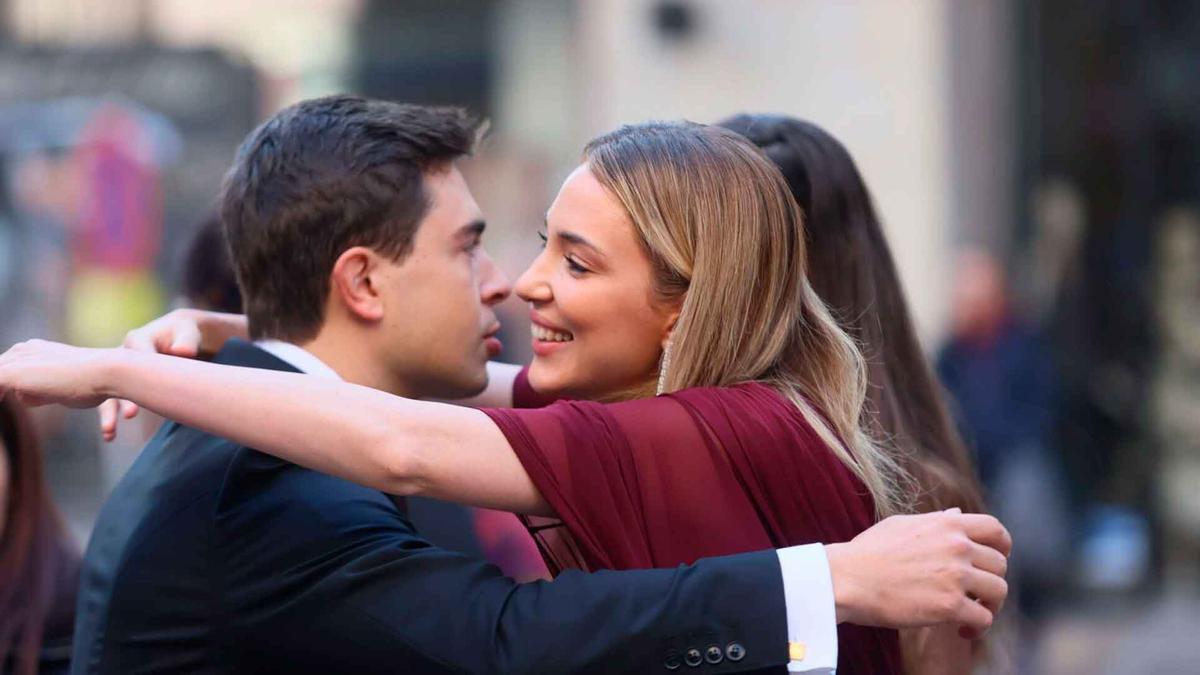 El llamativo detalle del vestido de novia de la boda asturiana a la que acudió la modelo italiana Alice Campello, mujer de Álvaro Morata