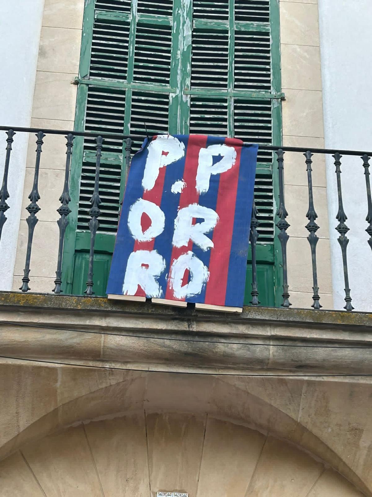 Sa Pobla se vuelca con el Poblense antes de la final del play-off de ascenso a Primera RFEF