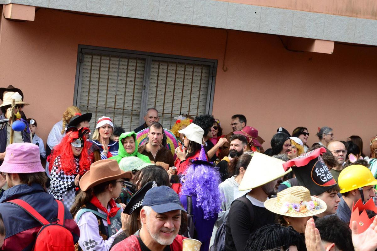 Colorido en el Martes de Entroido en O Hío