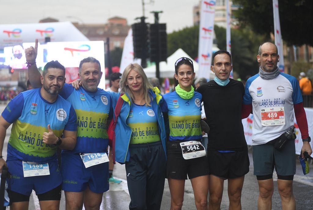 Así fue la salida de la maratón y la media maratón de Murcia