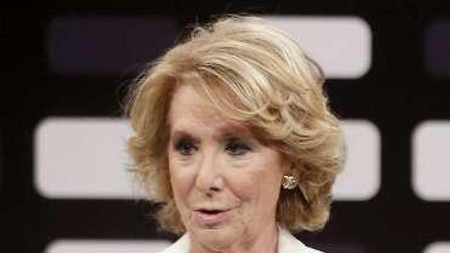 Esperanza Aguirre.