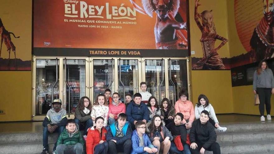 Viaje a Madrid de alumnos quinto y sexto de O Foxo