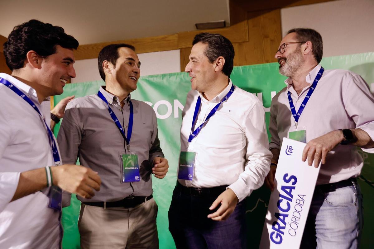 El PP de Córdoba celebra su triunfo en la provincia