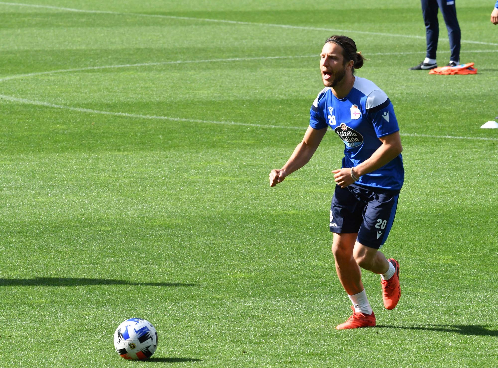 El Dépor prepara en Riazor el choque ante el Marino de Luanco