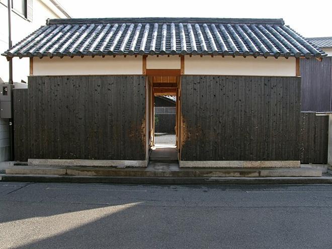 Una casa reformado en la ciudad de Gokaisyo en Naoshima.