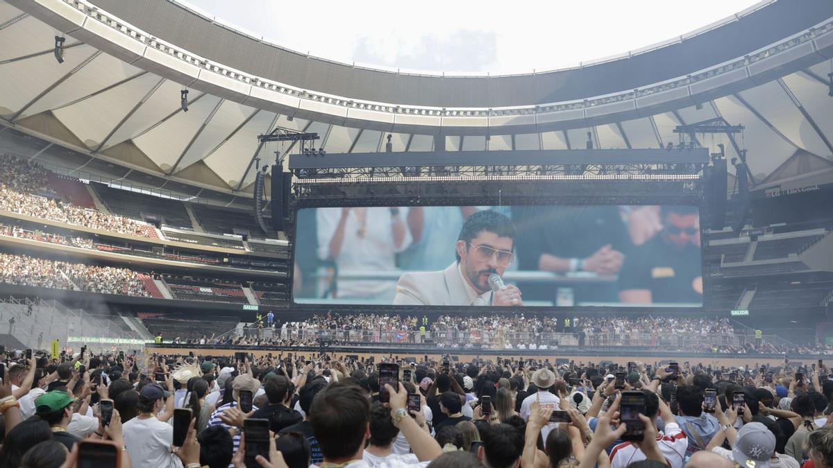CONCIERTO BAD BUNNY METROPOLITANO MADRID