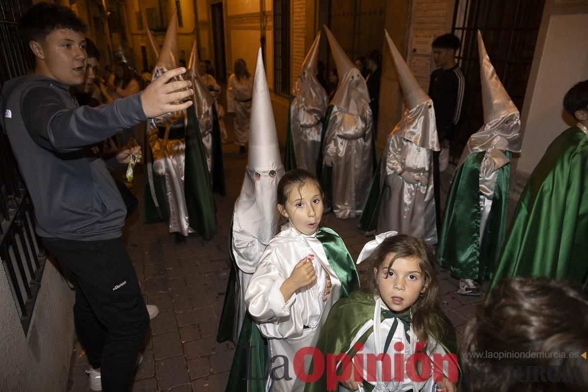 Los niños toman las calles de Caravaca en la procesión de Lunes Santo