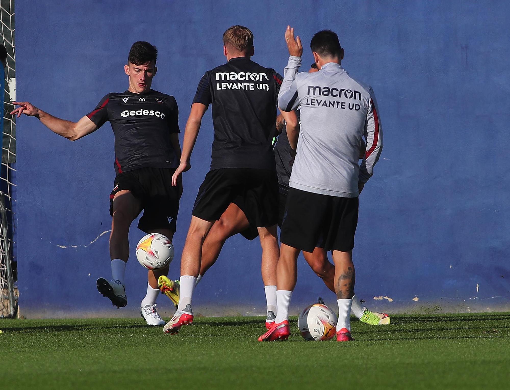 Así ha sido del entrenamiento del Levante UD de hoy