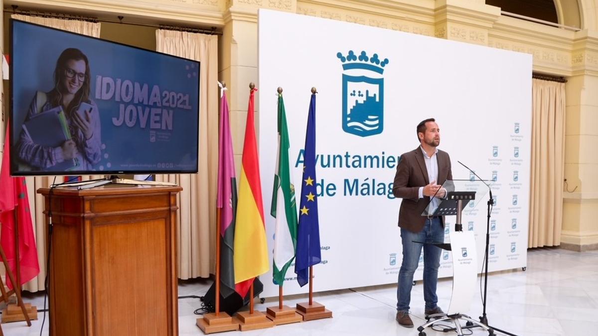 Luis Verde, hoy en rueda de prensa.