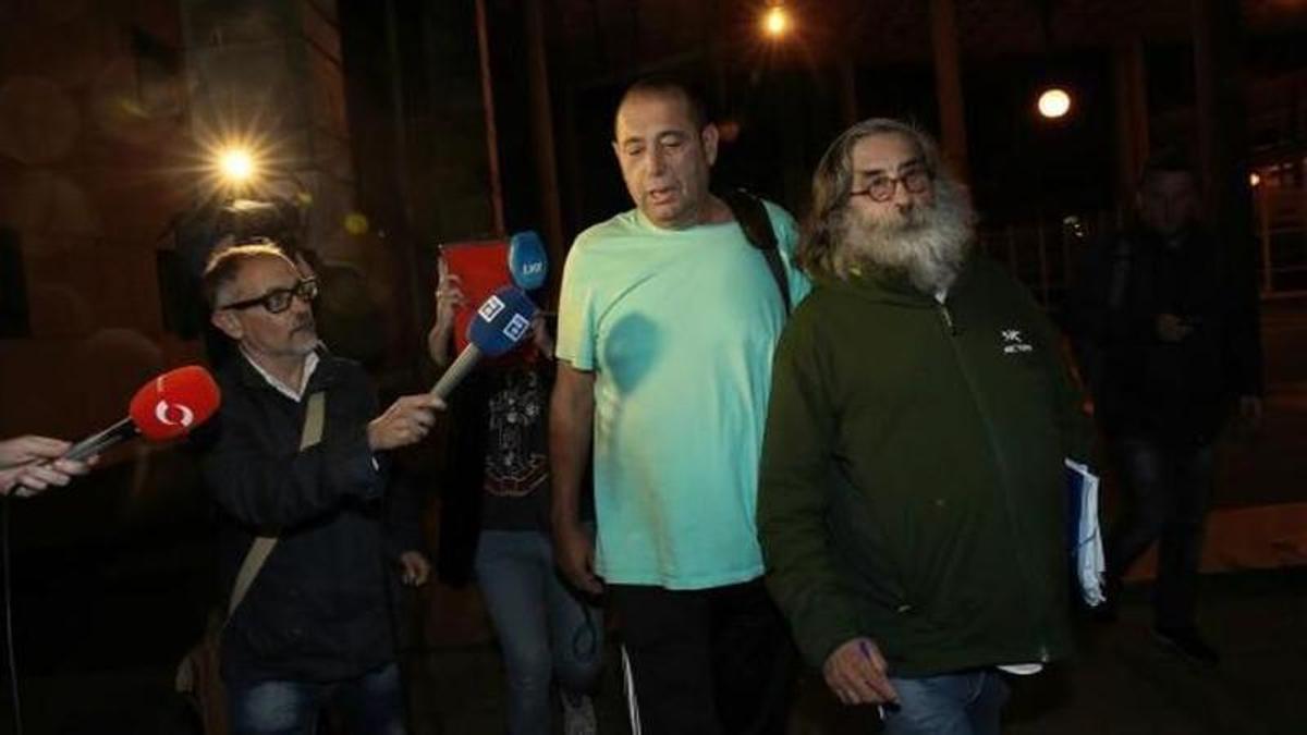 Postigo, con su abogado, José Joaquín García