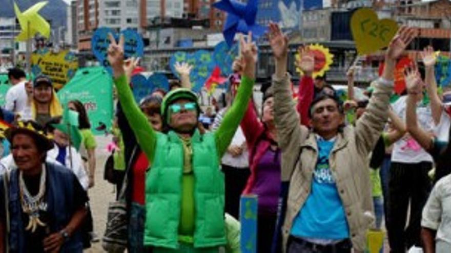 Manifestaciones mundiales contra el cambio climático