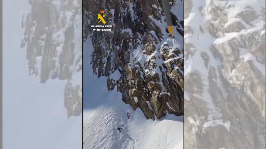 Muerte un montañero en el pico Aspe tras una caída de 200 metros