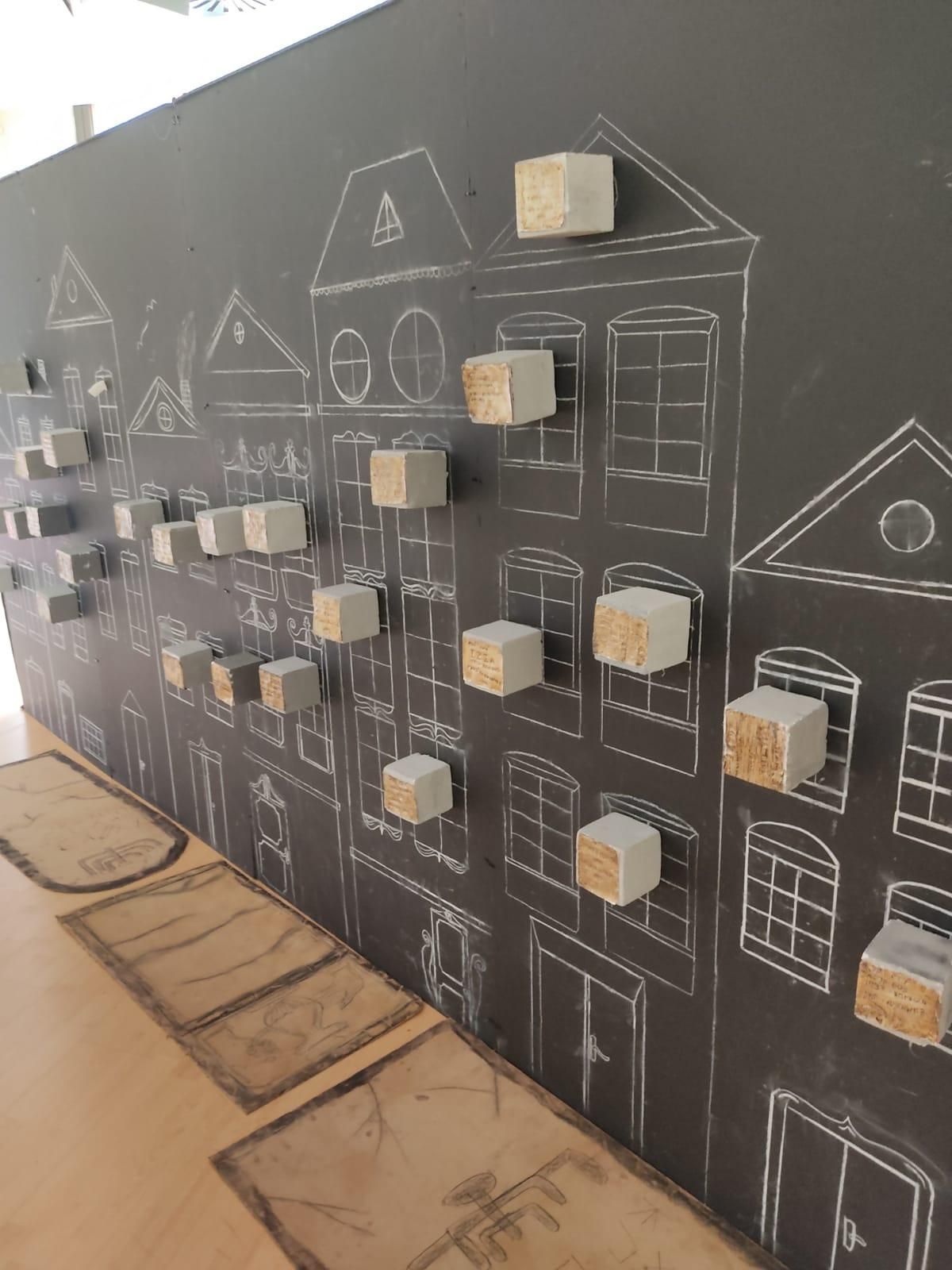 Exposición sobre el Holocausto hecha por alumnos del IES La Noria de Monforte