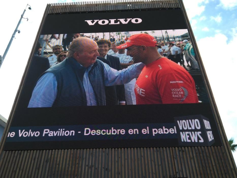 La salida de la Vuleta al Mundo a Vela, resumida en imágenes.