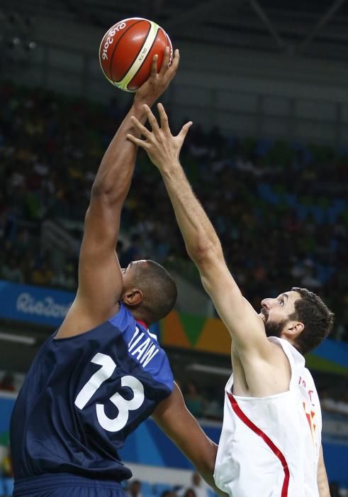 Olimpiadas Río 2016: España - Francia, baloncesto