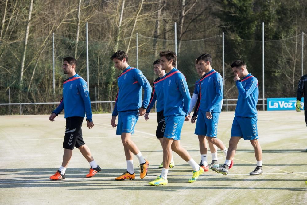 Entrenamiento del Real Oviedo