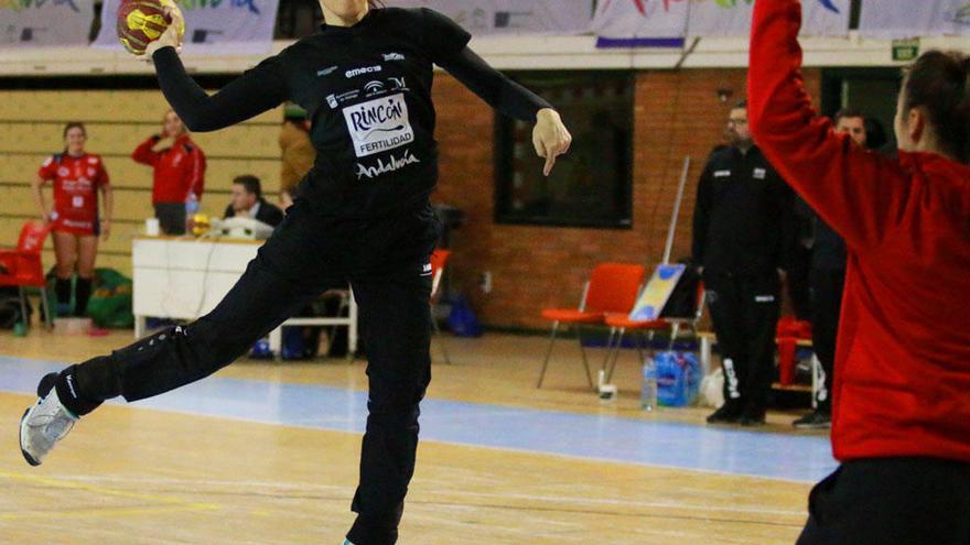 La serbia Maja Velickovic, durante un entrenamiento.