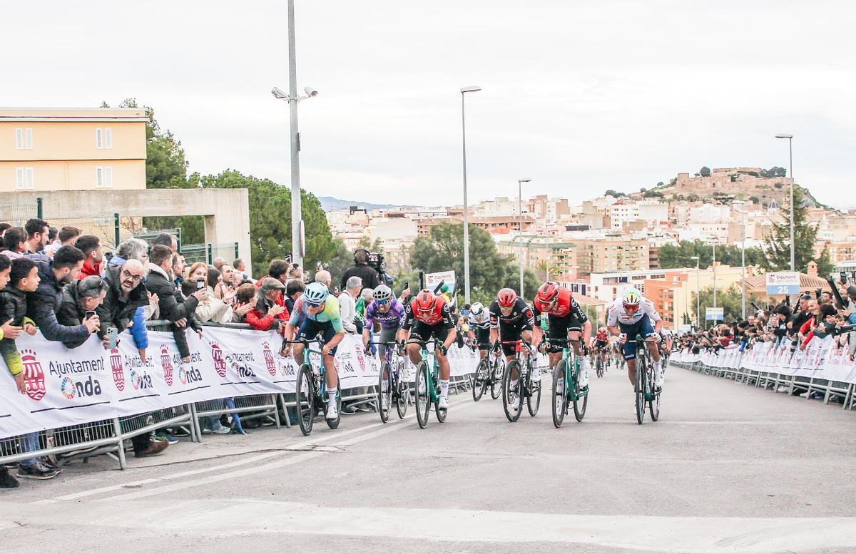 Llegada a Onda del Gran Premio Castellón-Ruta de la Cerámica, en Onda.