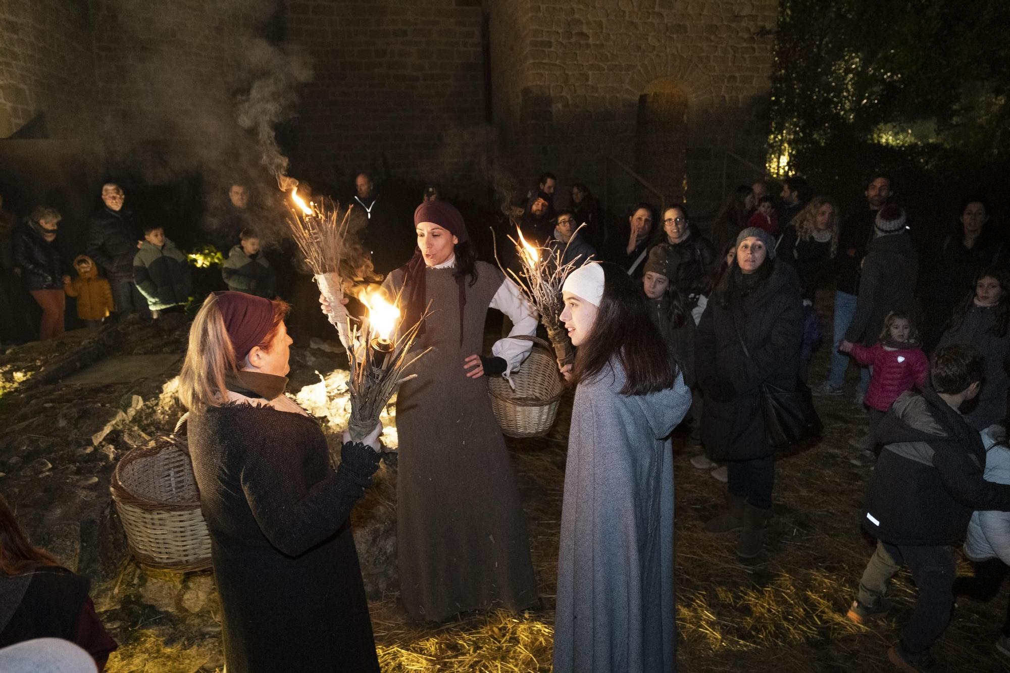 Les millors imatges del pessebre vivent de Món Sant Benet