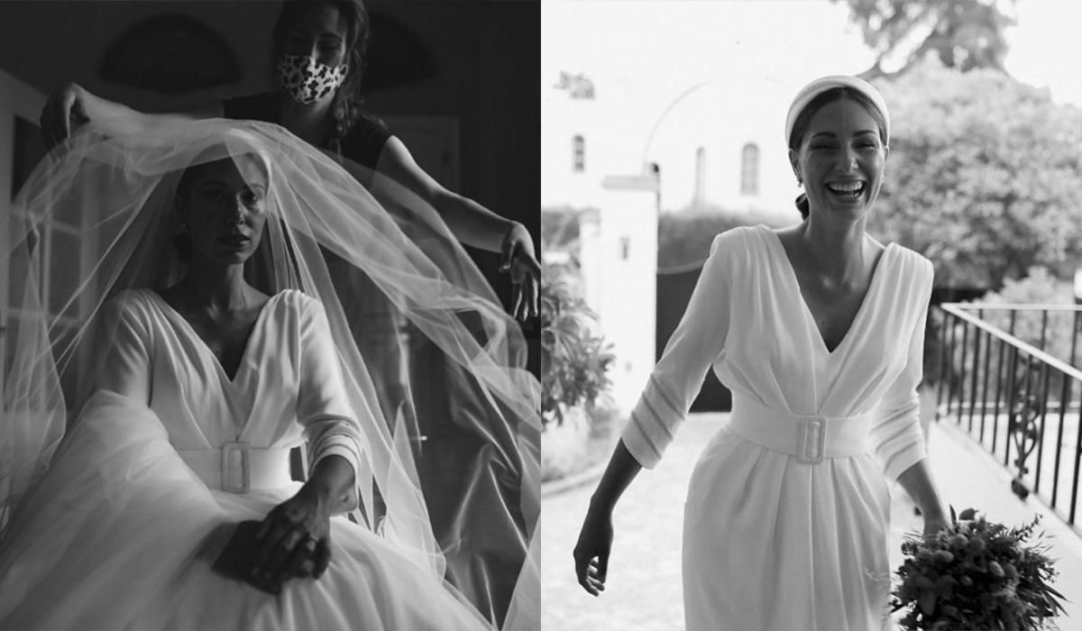 Matilde Cano fue la encargada de vestir a Paula el día de su boda