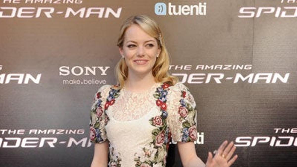 El photocall de 'The amazing Spiderman' en Madrid