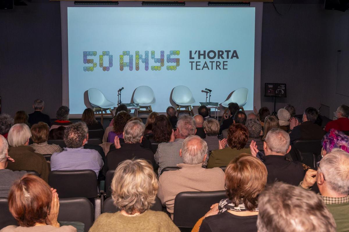 L'Horta Teatre repassa els seus 50 anys d'història