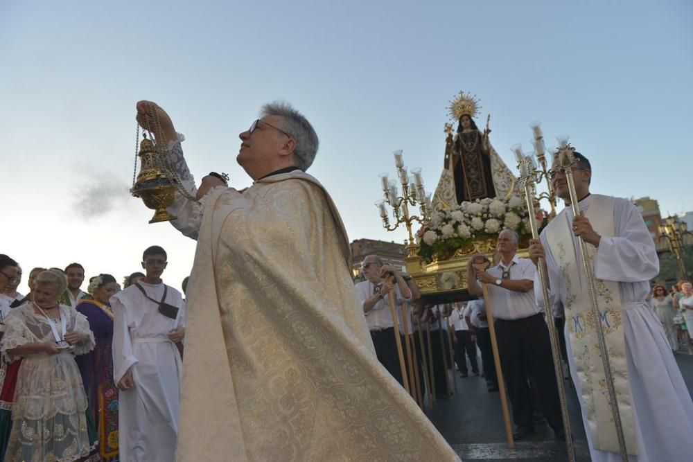 Procesión de la Virgen del Carmen en Murcia