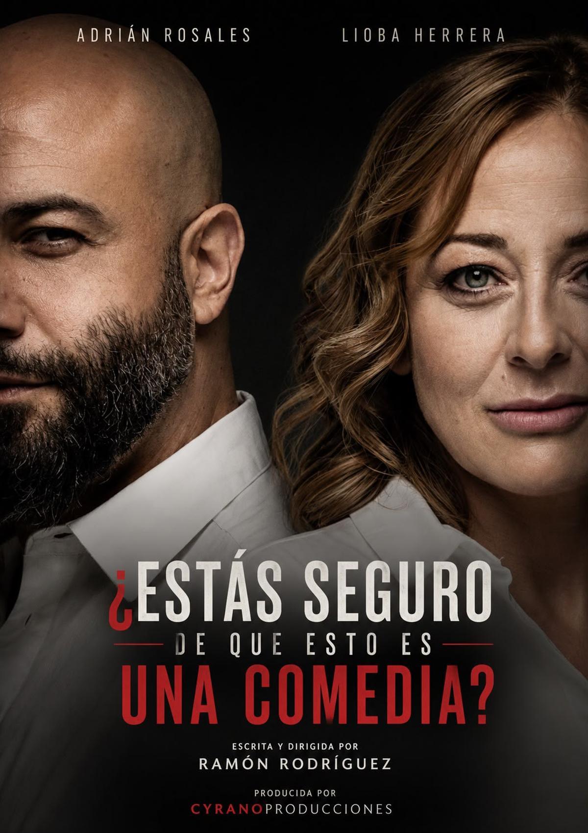 Cartel de la nueva obra de Adrián Rosales.