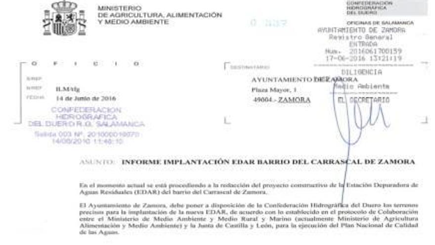 Encabezamiento del documento compartido por el alcalde en las redes.