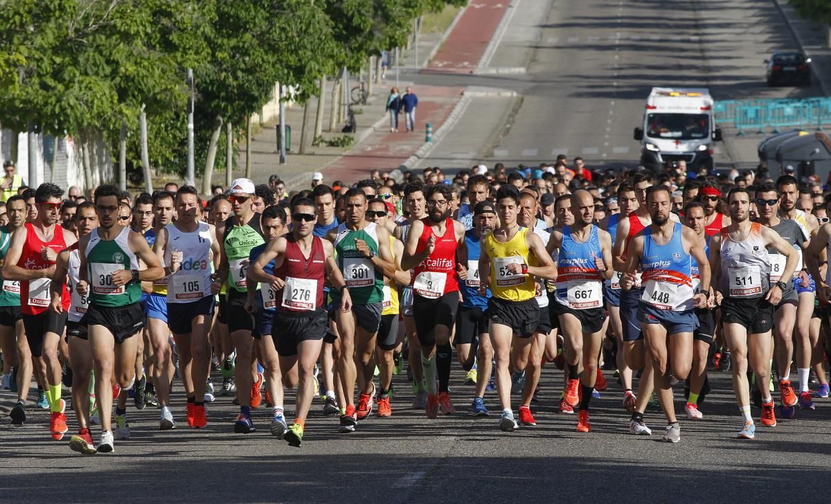 Miguel Espinosa y Marta Polo ganan la carrera popular de Los Califas