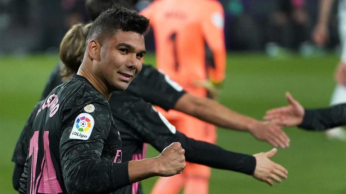 Casemiro viene explotando sus cualidades ofensivas