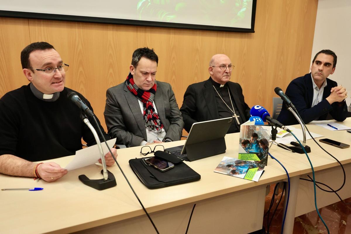 17/02/2026. Castellon. OBISPO PRESENTA UN DOCUMENTO PARA PROTEGER A LOS MENORES FRENTE A LA PORNOGRAFÍA Y LA VIOLENCIA A las 10.15 horas en la Casa Sacerdotal Familia de Nazaret (Plaza del Bisbe Pont i Gol, 3.