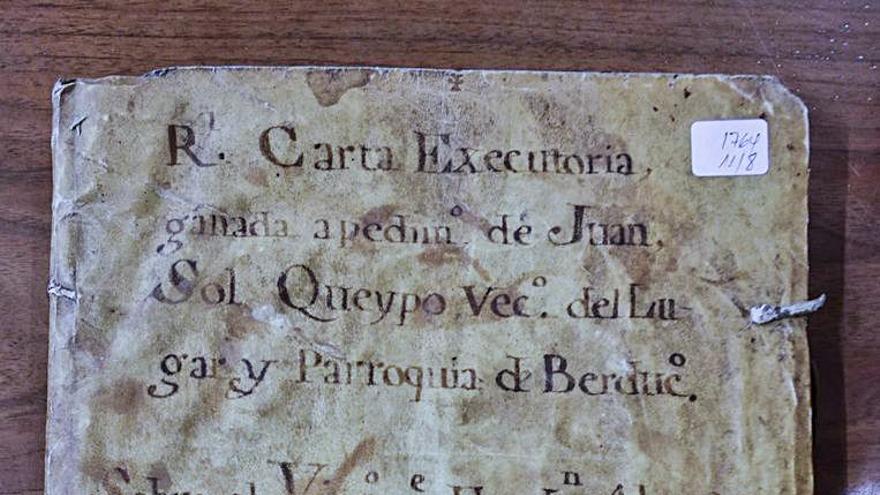 Una “ejecutoria” del siglo XVI.