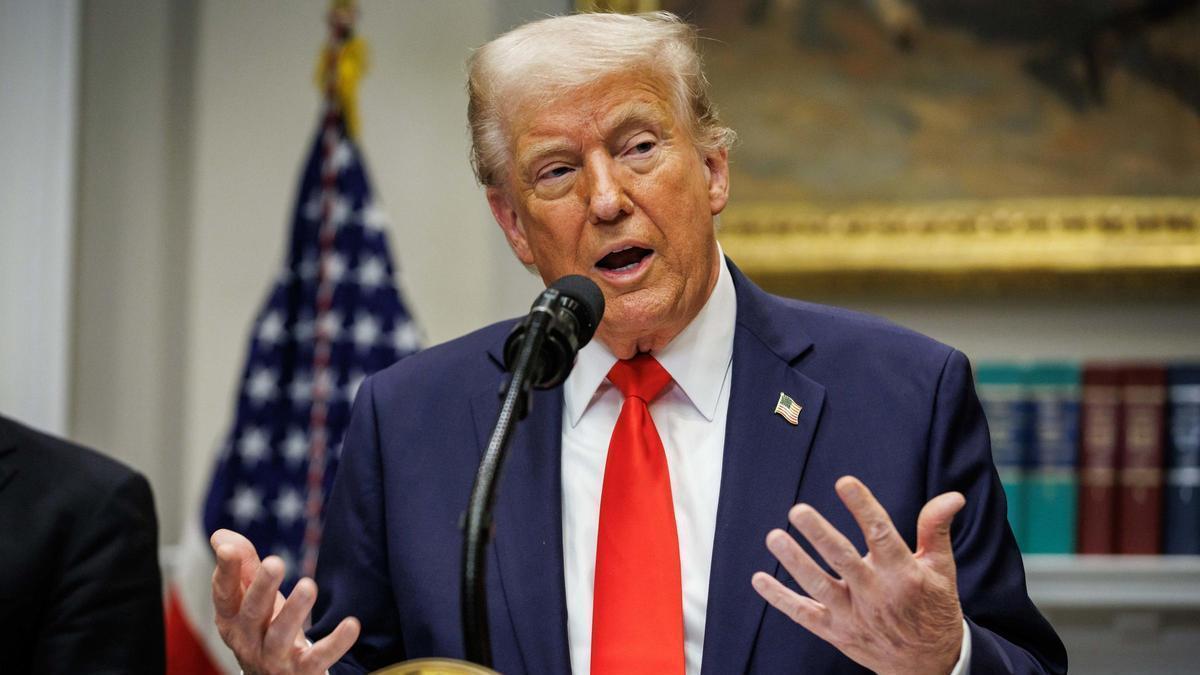 Archivo - El presidente de EEUU, Donald Trump