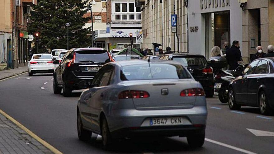 Calle de Luis Ulloa Pereira, una de las que se transformará en plataforma.