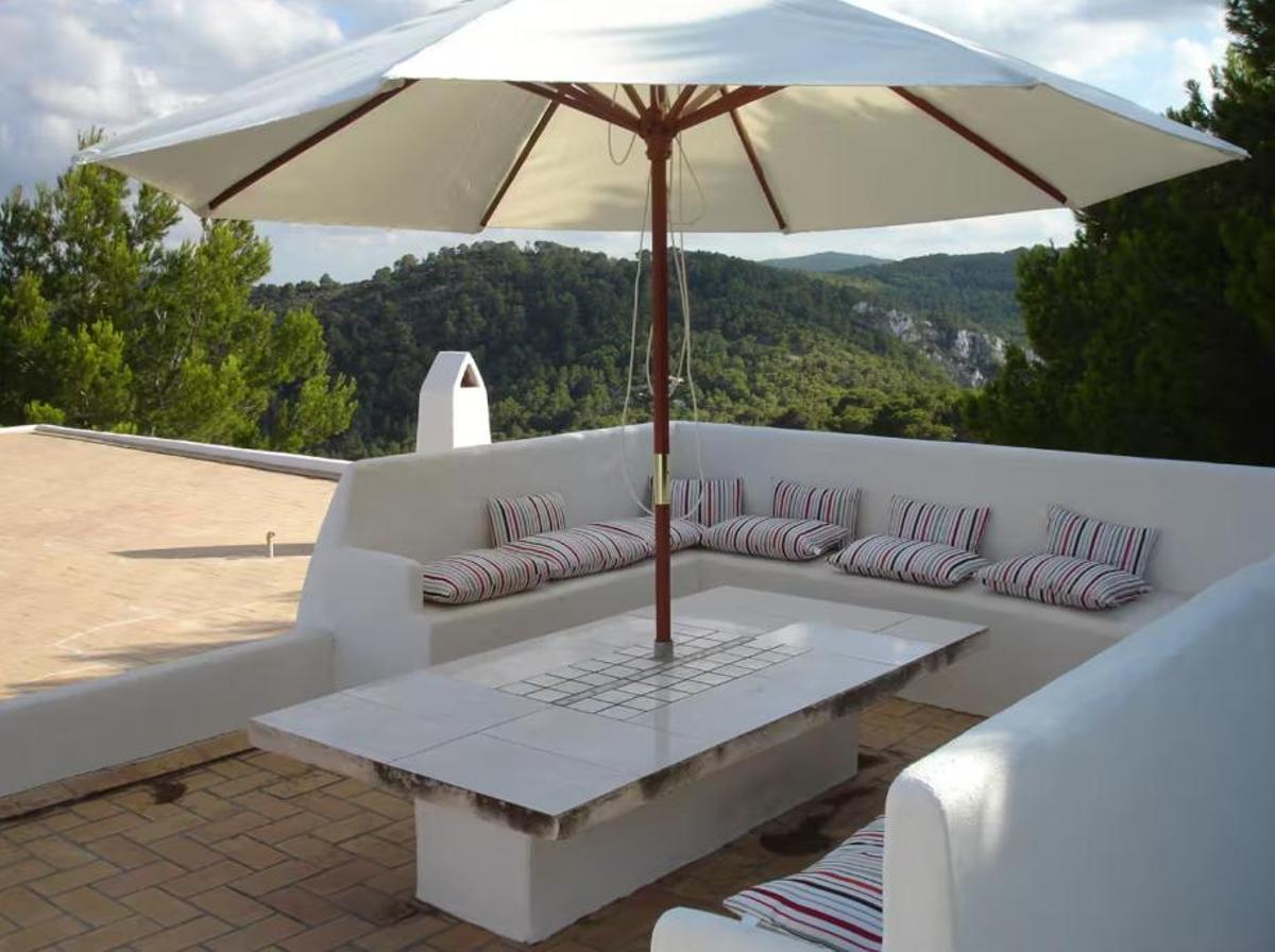 Terraza superior de la casa