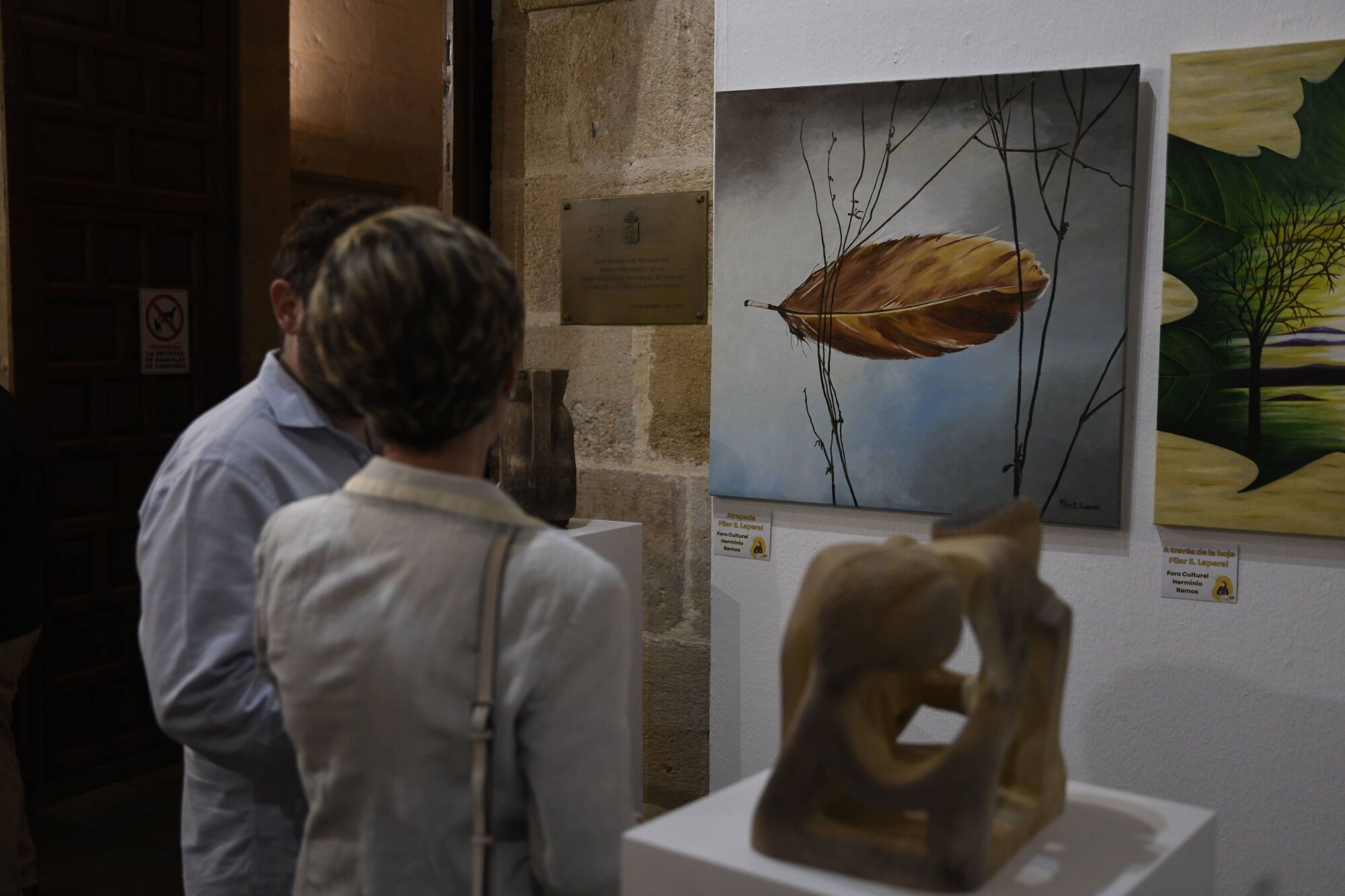 Inauguración exposición CIT. Palacio de la Encarnación